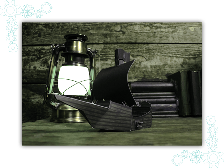 Piratenschiff Rätselbogen Vorschau